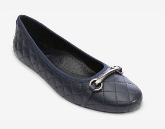 Marmi Shoes Women's Vaneli Stacy - Navy Quilted Nappa