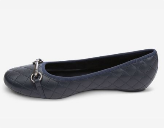 Marmi Shoes Women's Vaneli Stacy - Navy Quilted Nappa