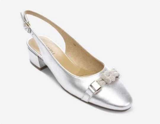 Marmi Shoes Women's Vaneli Aldora - Silver Mercury