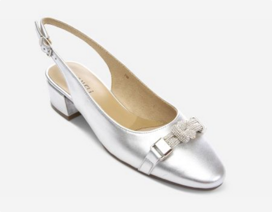 Marmi Shoes Women's Vaneli Aldora - Silver Mercury