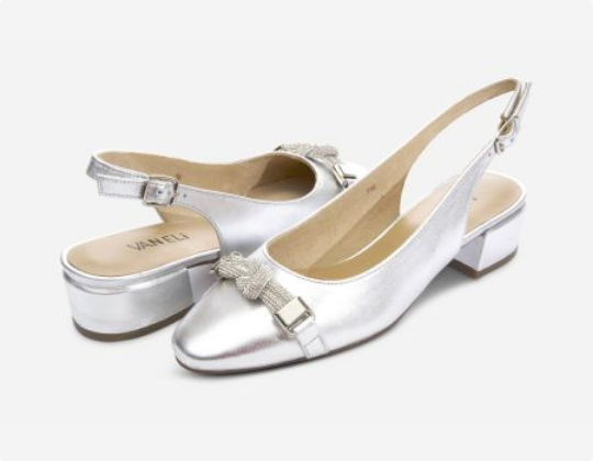 Marmi Shoes Women's Vaneli Aldora - Silver Mercury