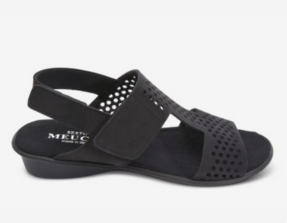 Marmi Shoes Women's Sesto Meucci Elicia - Black Nabuk