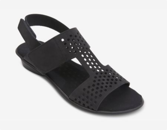 Marmi Shoes Women's Sesto Meucci Elicia - Black Nabuk