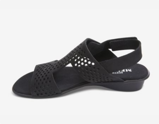 Marmi Shoes Women's Sesto Meucci Elicia - Black Nabuk