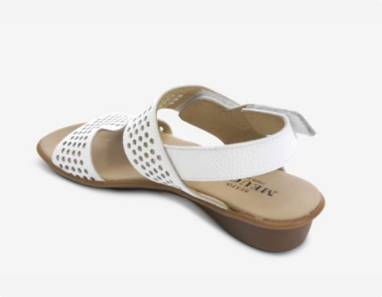 Marmi Shoes Women's Sesto Meucci Elicia - White Saratoga