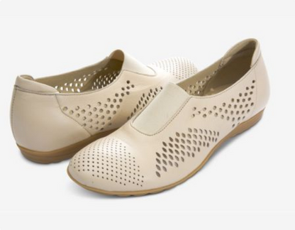 Marmi Shoes Women's Sesto Meucci Bebra - Beige Nappa