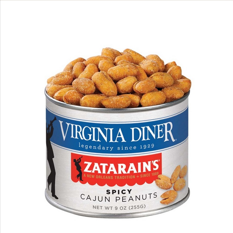 Virginia Diner Zatarain's Spicy Cajun Virginia Peanuts