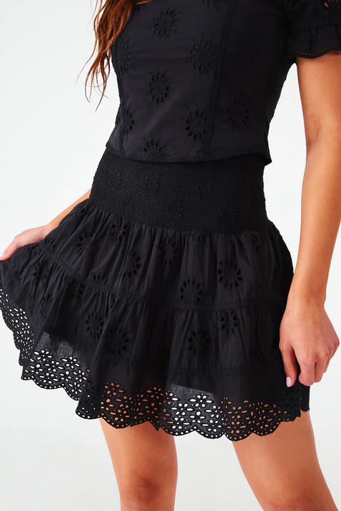 Roller Rabbit Women's Eyelet Riki Skirt