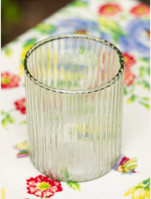 April Cornell Lexi Ribbed Old Fashion Glasses Set of 6