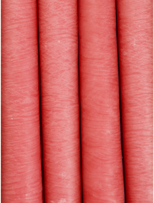 April Cornell Hand Dipped Candles Set of 4 - Coral Pink (x2)