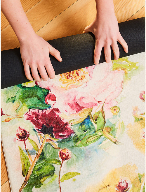 April Cornell Peony Yoga Mat