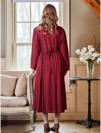 April Cornell Regency Cover Up - Rich Red