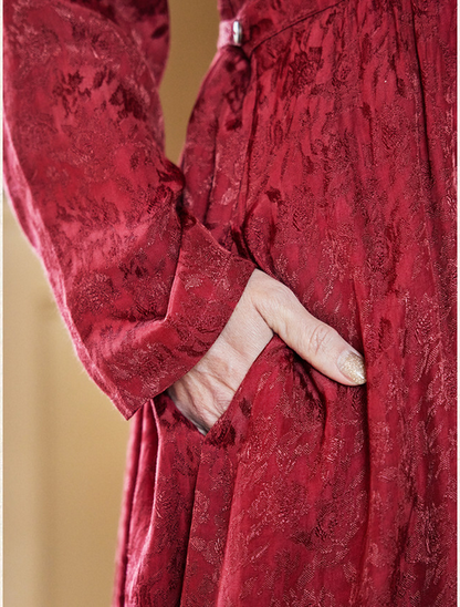 April Cornell Regency Cover Up - Rich Red