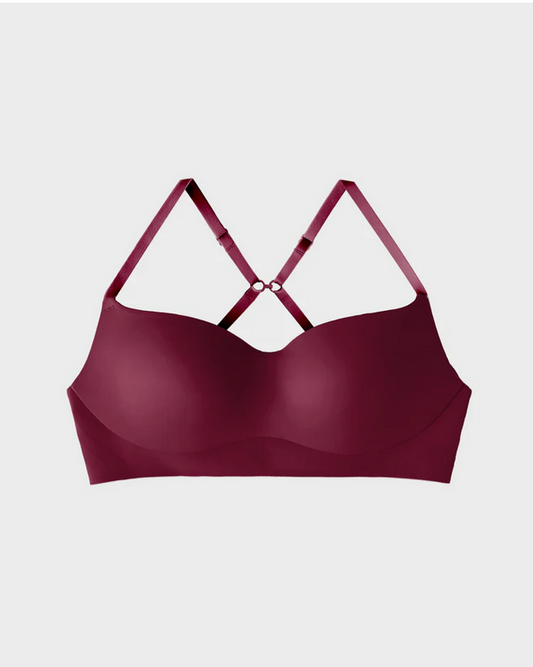 EBY All Day Balconette - Red Plum
