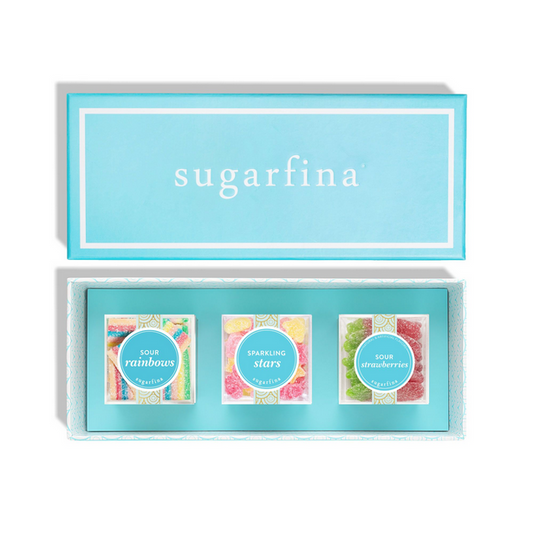 Sugarfina Sour Candy 3 Piece Candy Bento Box