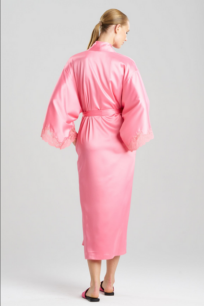 NATORI Peony Glamour Robe - Flamingo