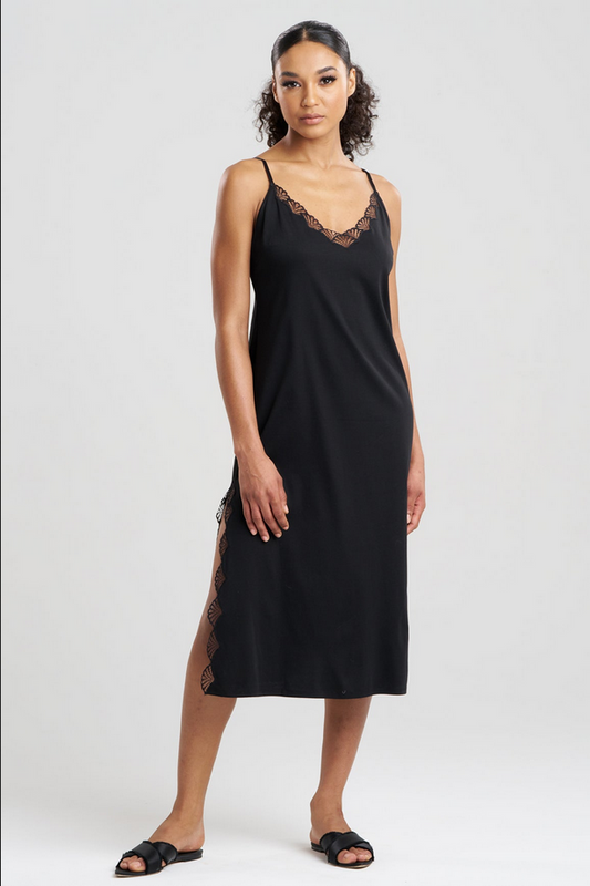NATORI Bliss Serenity Cotton Slip Dress