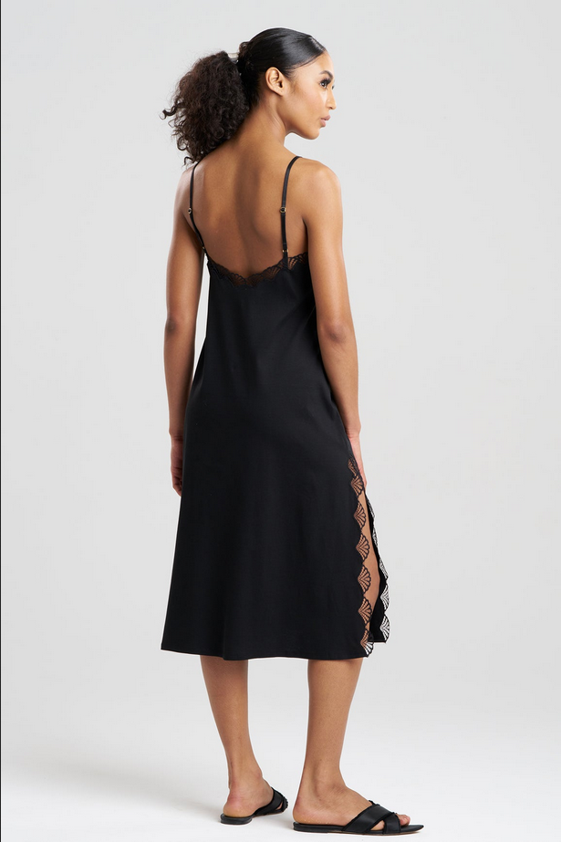 NATORI Bliss Serenity Cotton Slip Dress