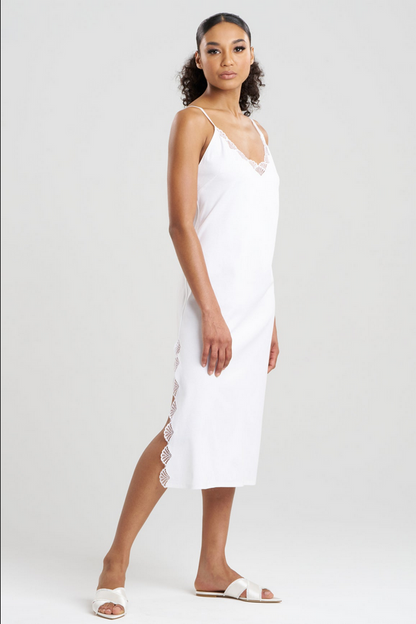 NATORI Bliss Serenity Cotton Slip Dress
