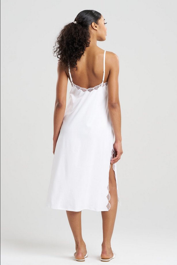 NATORI Bliss Serenity Cotton Slip Dress