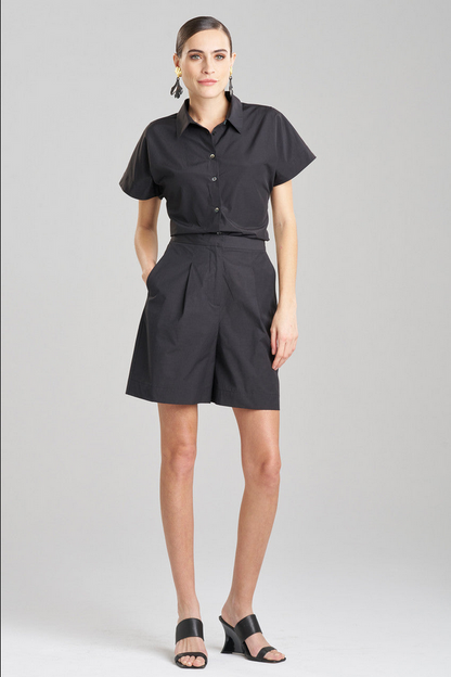 NATORI Tech Cotton Taffeta Shorts