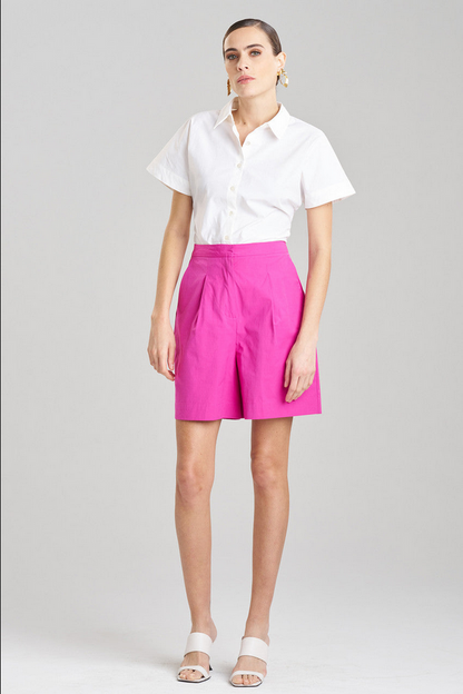 NATORI Tech Cotton Taffeta Shorts
