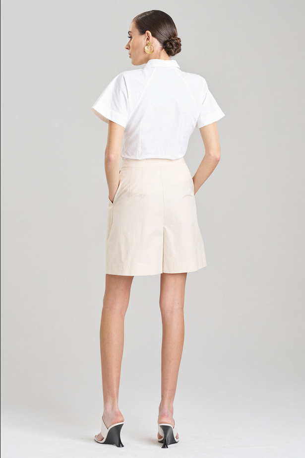 NATORI Tech Cotton Taffeta Shorts
