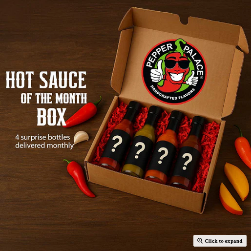 Pepper Palace Hot Sauce of the Month Box