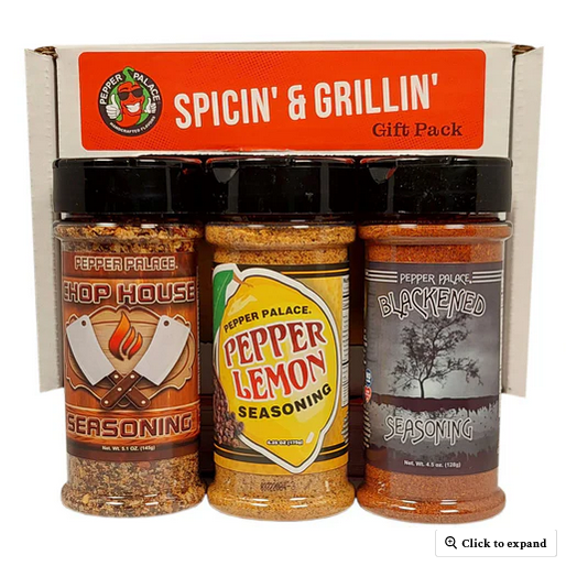 Pepper Palace Spicin' & Grillin' - Gift Pack