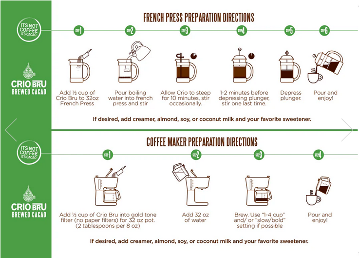 Crio Bru Coffee Lovers Alternative Little Bag Starter Kit
