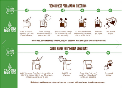 Crio Bru Coffee Lovers Alternative Little Bag Starter Kit