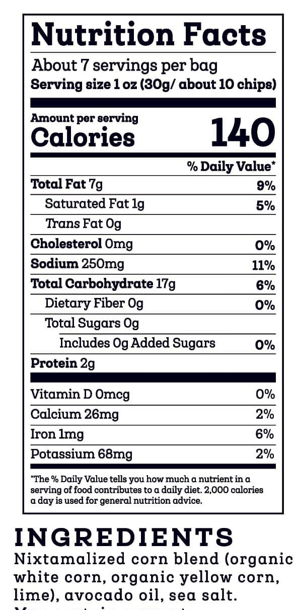 Siete Foods Maíz Totopos Corn Tortilla Chips Mix - 6 Bags