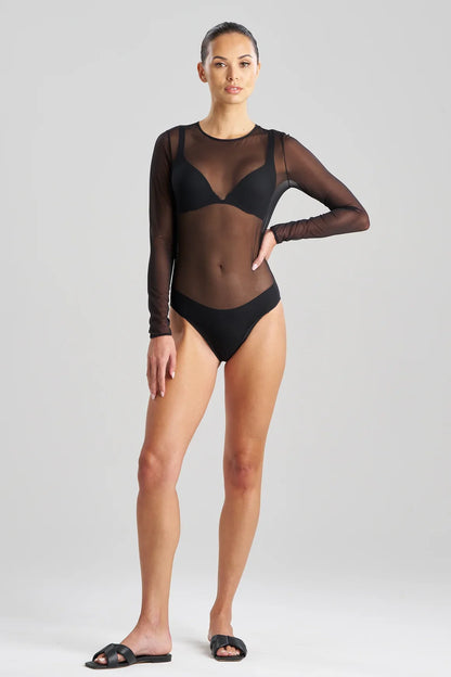NATORI Seduction Mesh Bodysuit