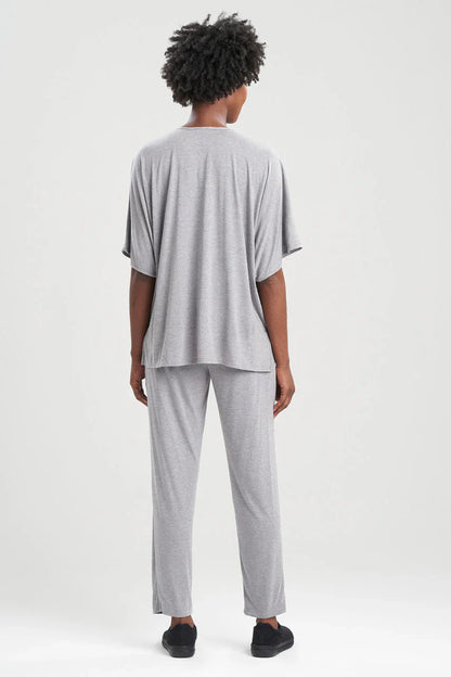 Natori Shangri-La Caftan PJ - Heather Grey