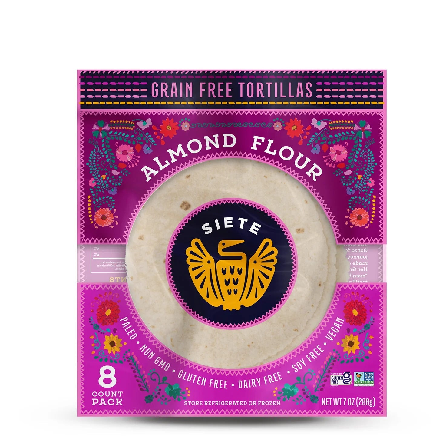 Siete Foods Almond Flour Tortillas - 6 Packs