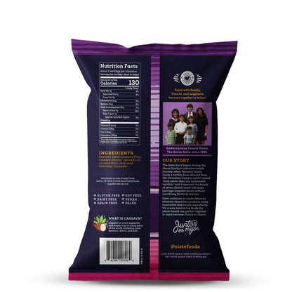 Siete Foods No Salt Grain Free Tortilla Chips 5 oz - 6 Bags