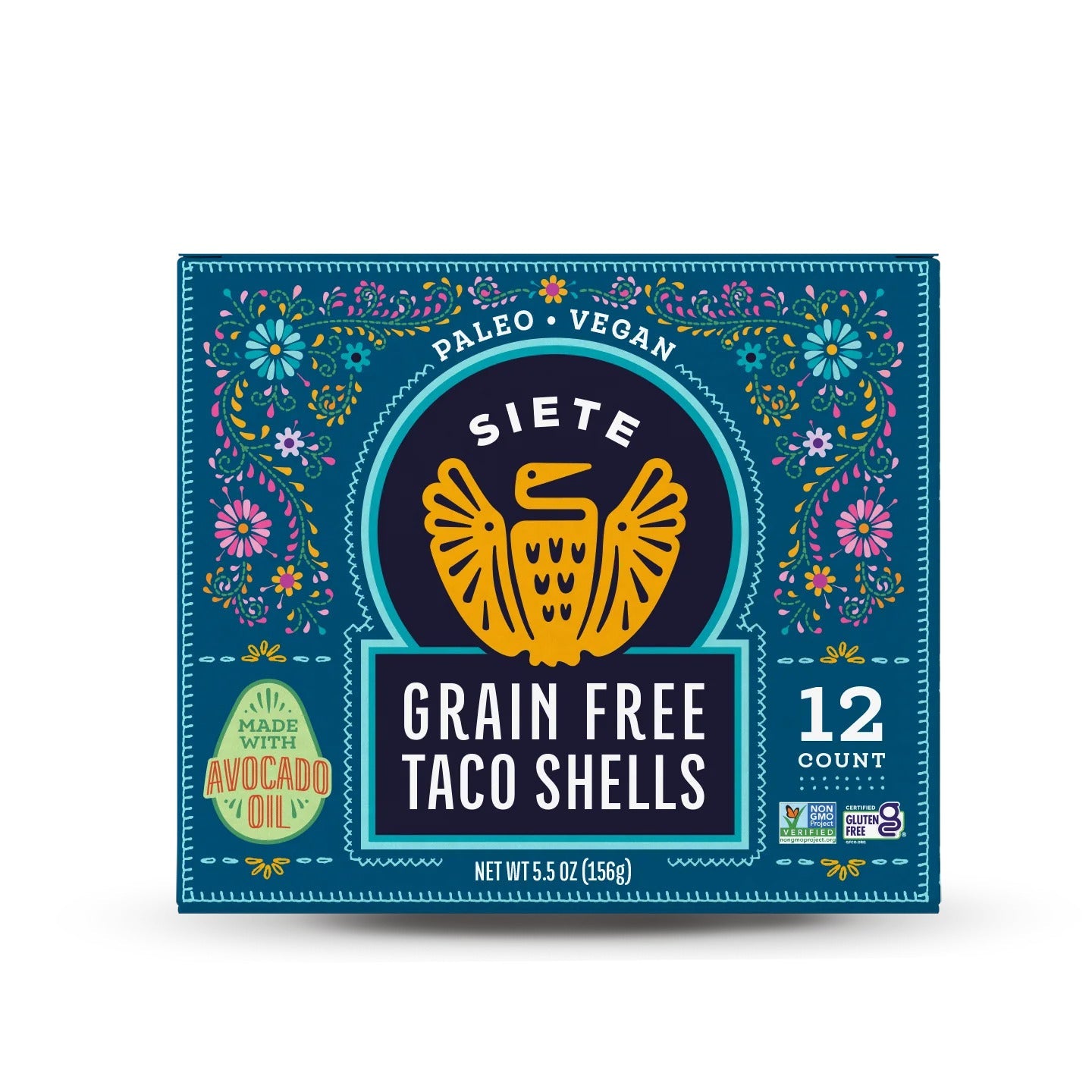 Siete Foods Grain Free Taco Shells - 4 Pack