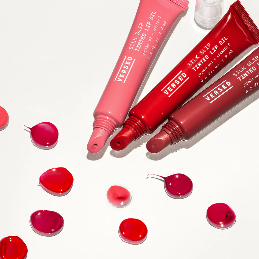 Versed Skin Cherry On Top Tinted Lip Oil Trio