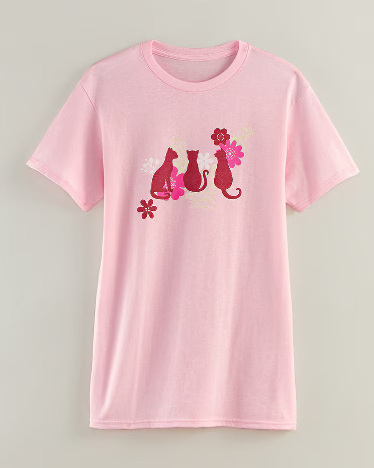 BLAIR Women's Tops Short-Sleeve Graphic Tee 2 (Women Plus) - x3