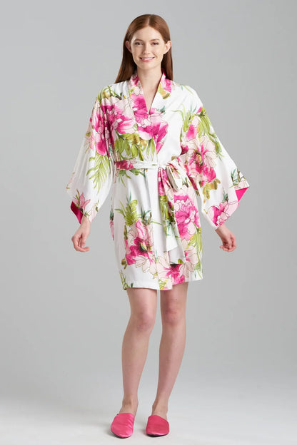 Natori Sonomi Wrap - white multi