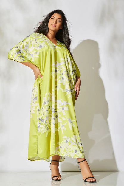 NATORI Sumi-E Caftan