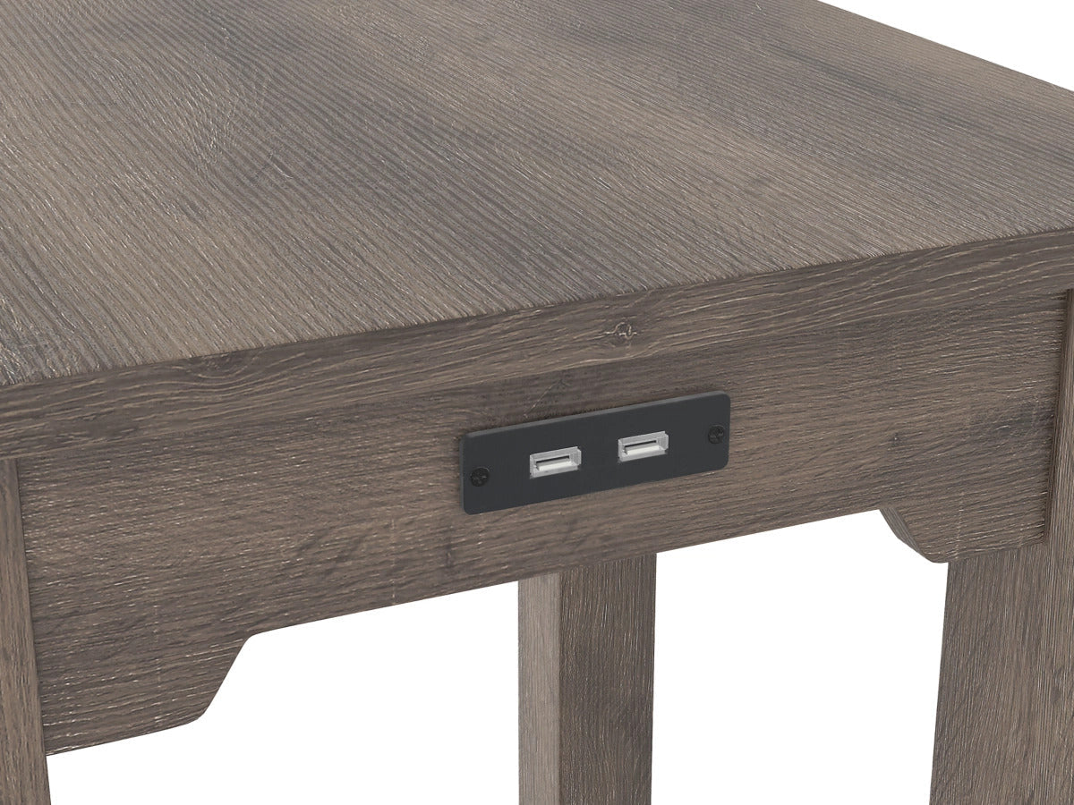 Ashley Furniture Arlenbry Chairside End Table with USB Ports & Outlets