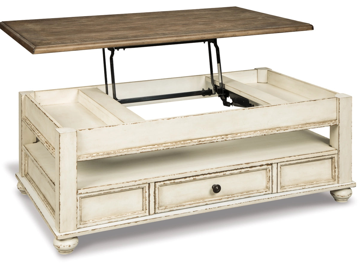 Ashley Furniture Realyn Coffee Table with Lift Top