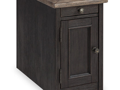 Ashley Furniture Tyler Creek Chairside End Table with USB Charging