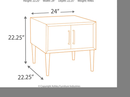 Ashley Furniture Kisper End Table