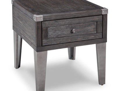 Ashley Furniture Todoe End Table with USB Ports & Outlets