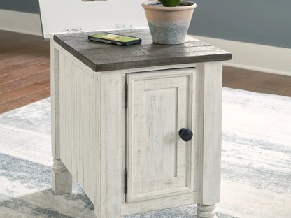 Ashley Furniture Havalance Chairside End Table with USB Charging