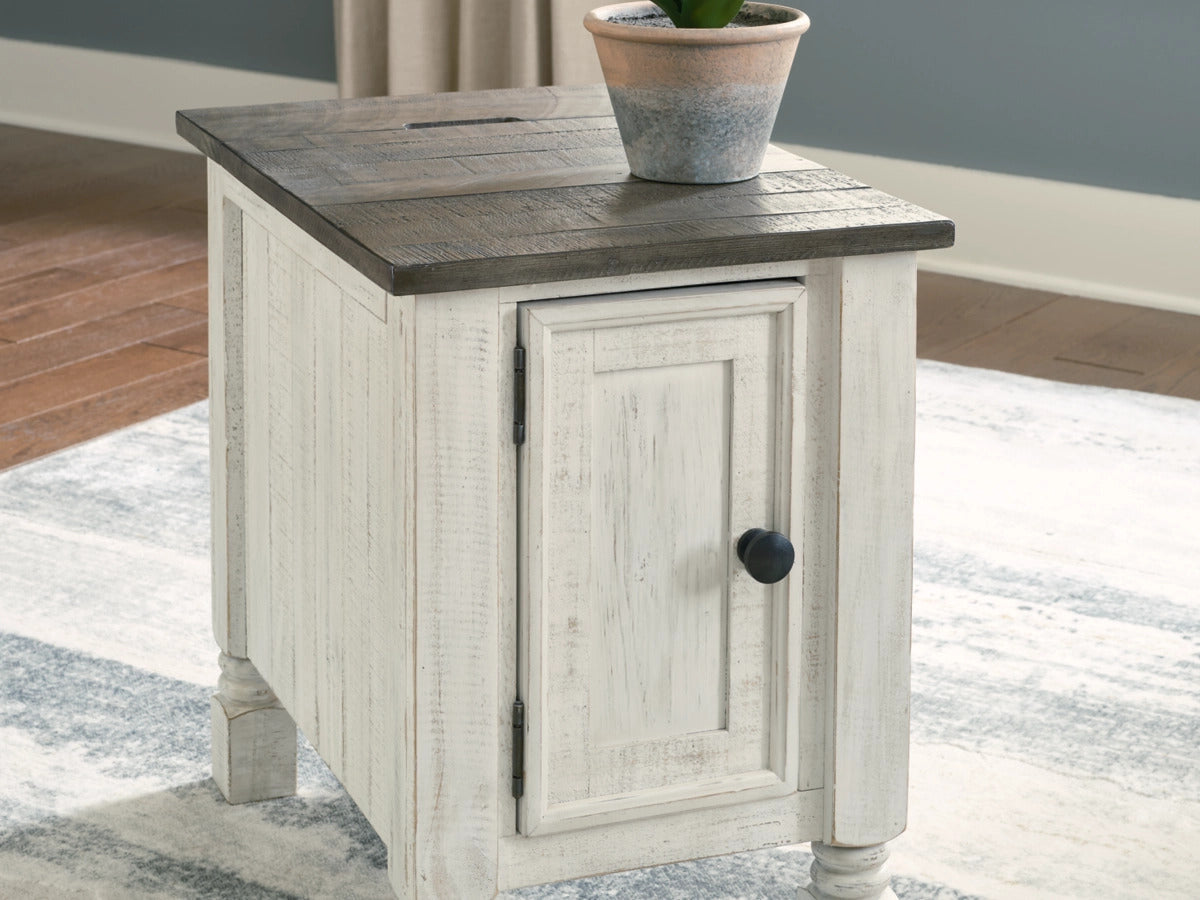 Ashley Furniture Havalance Chairside End Table with USB Charging