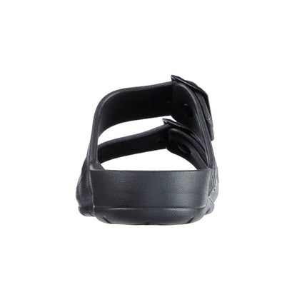 Totes Men's Double Buckle Adjustable Slide with Everywear