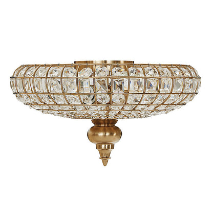 Ballard Designs Lucille Faceted Crystal Ceiling Mount